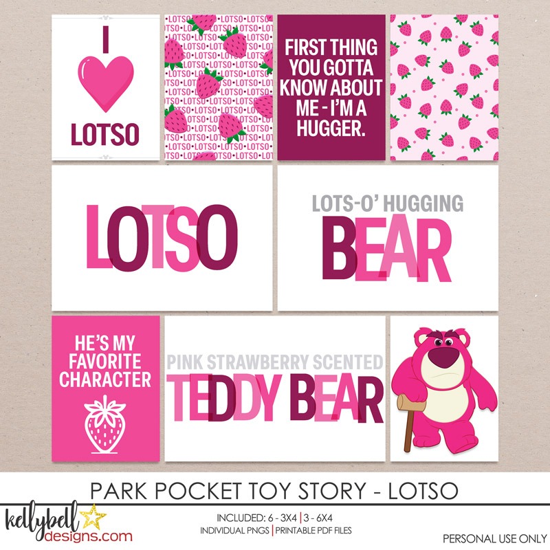 Park Pocket Toy Story Lotso
