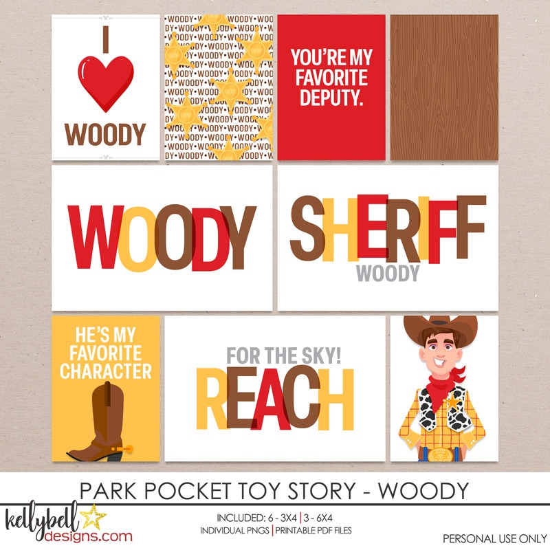 Park Pocket Toy Story Woody