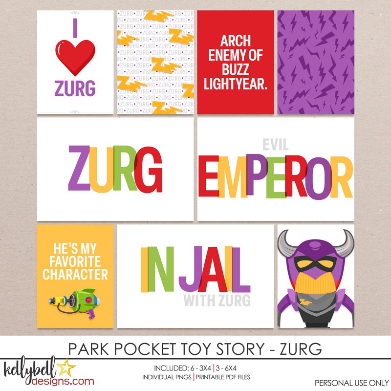 Park Pocket Toy Story Zurg