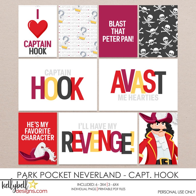 Park Pocket Neverland Captain Hook