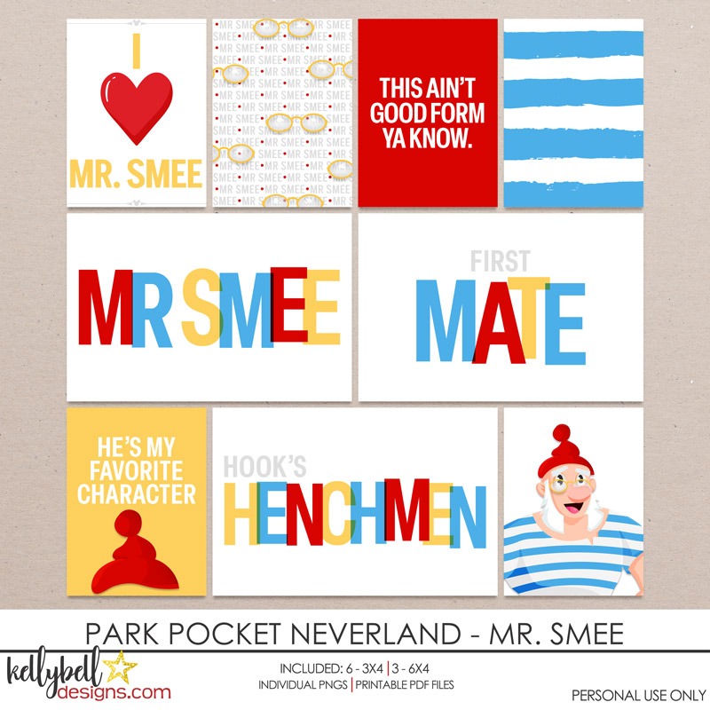 Park Pocket Neverland Mr. Smee