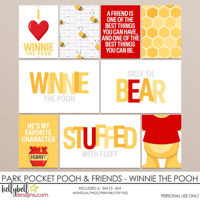 Park Pocket Pooh & Friends Winnie the Pooh