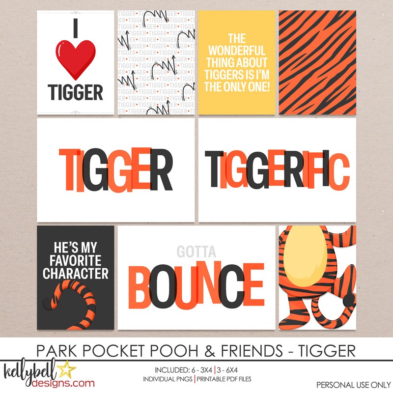 Park Pocket Pooh & Friends Tigger