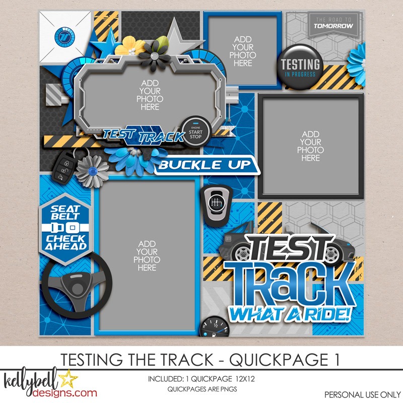 Testing the Track Quickpage 1