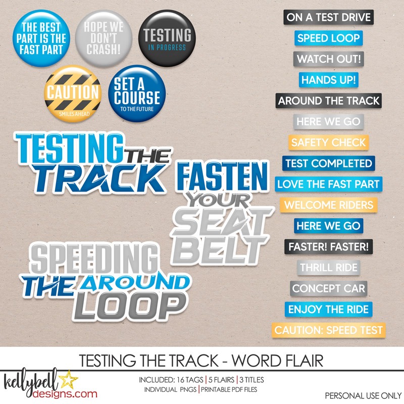 Testing the Track Word Flair