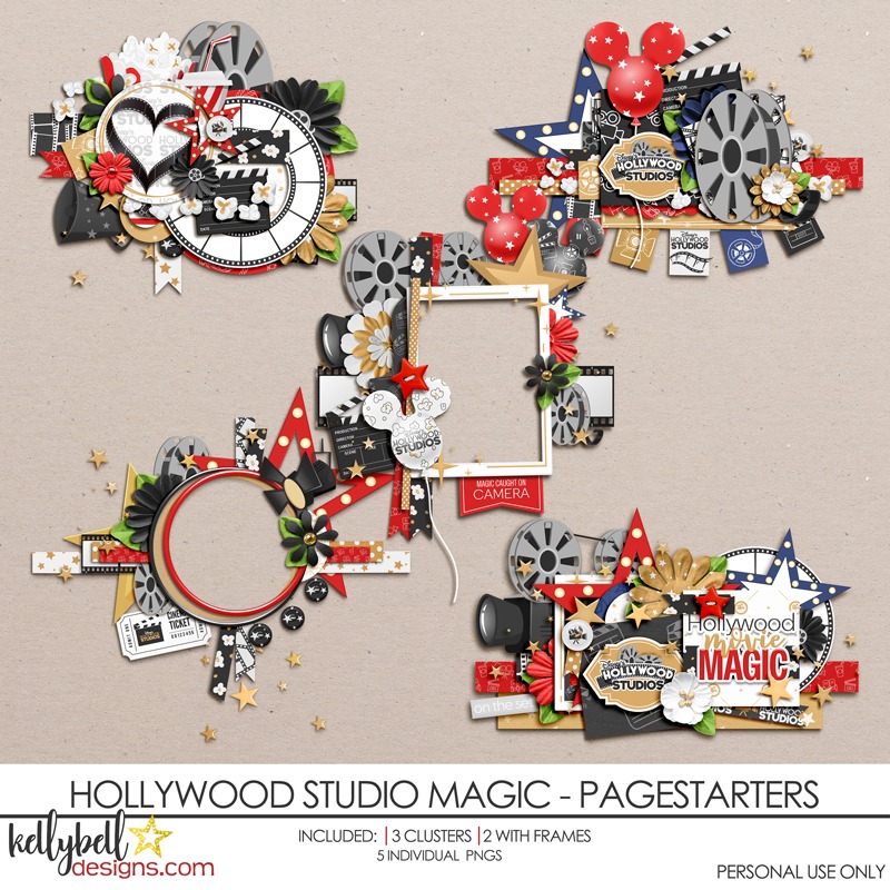 Hollywood Studio Magic Page Starters