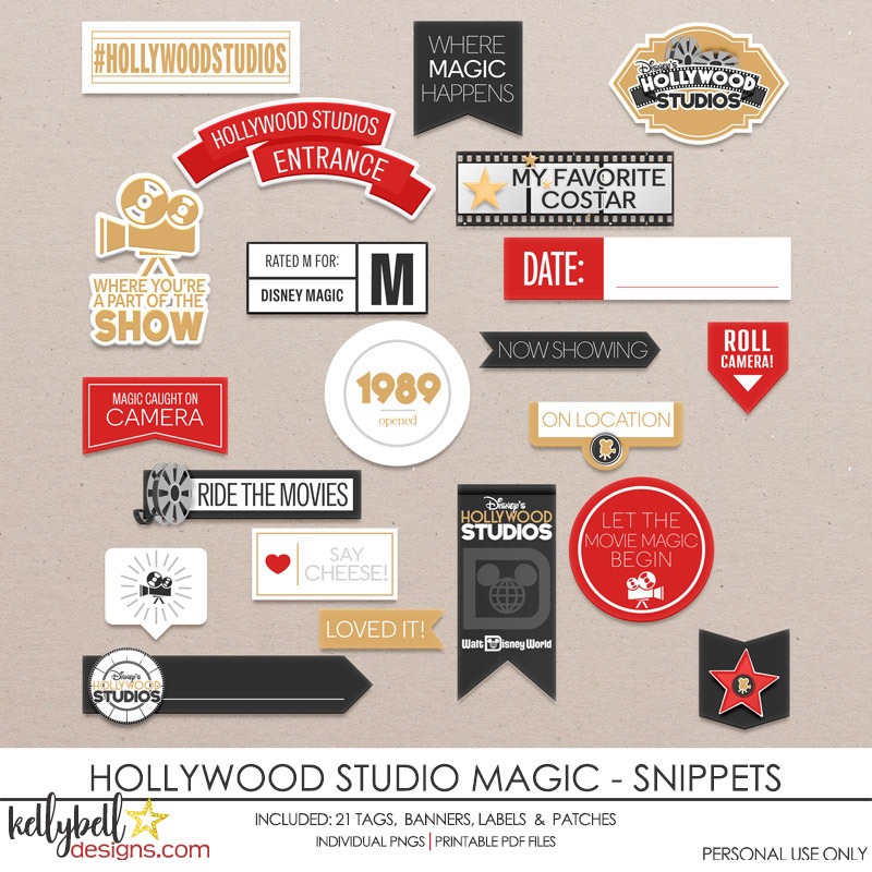 Hollywood Studio Magic Snippets