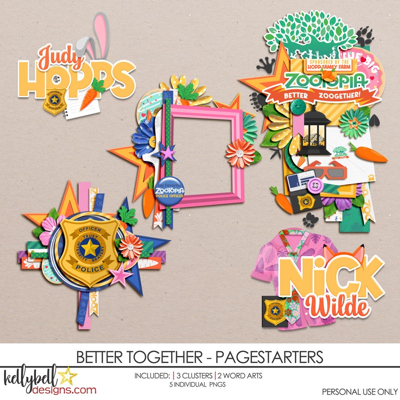 Better Together Page Starters