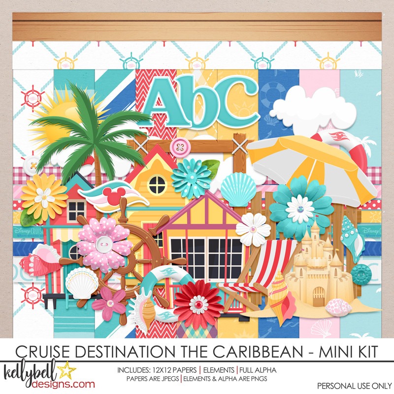 Cruise Destination The Caribbean Mini Kit