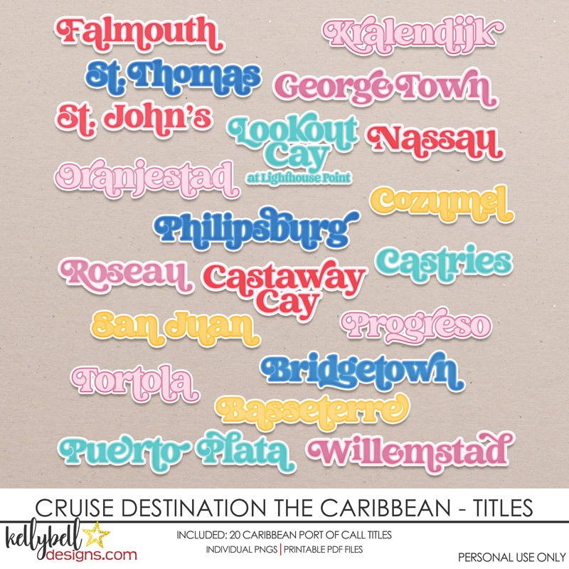 Cruise Destination The Caribbean Titles