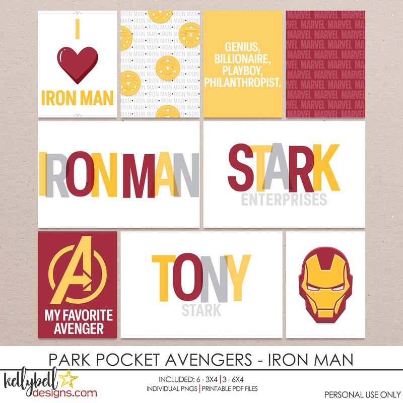Park Pocket Avengers Iron Man