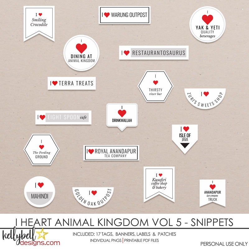 I Heart Animal Kingdom Vol 5 Snippets