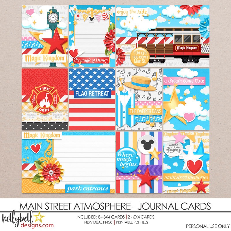 Main Street Atmosphere Cards