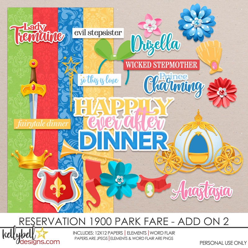 Reservation 1900 Park Fare Add-On 2