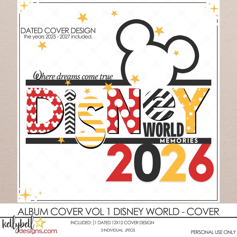 Album Cover Vol 1 Disney World Cover