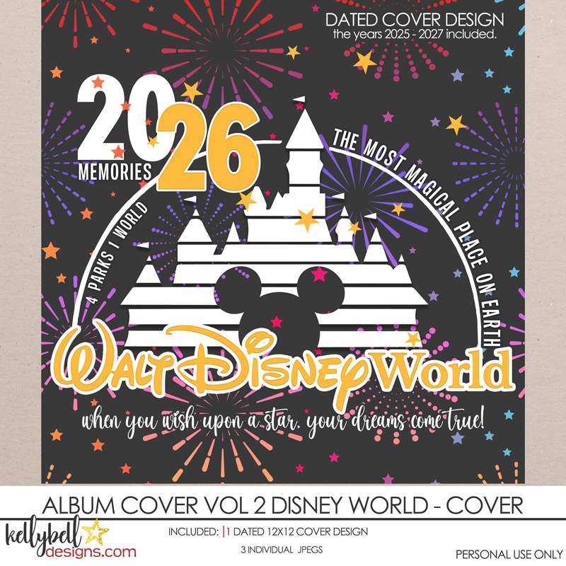 Album Cover Vol 2 Disney World Cover