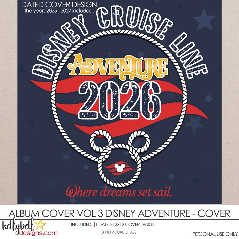 Album Cover Vol 3 Disney Adventure Cover