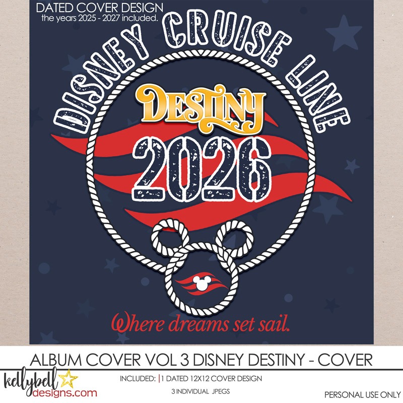 Album Cover Vol 3 Disney Destiny Cover