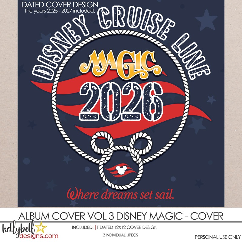 Album Cover Vol 3 Disney Magic Cover