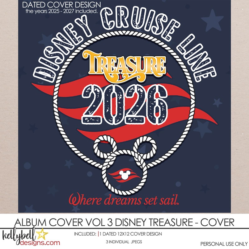 Album Cover Vol 3 Disney Treasure Cover