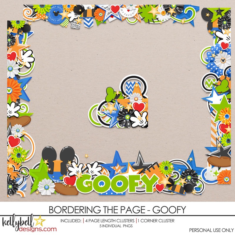 Bordering the Page Goofy Page Borders