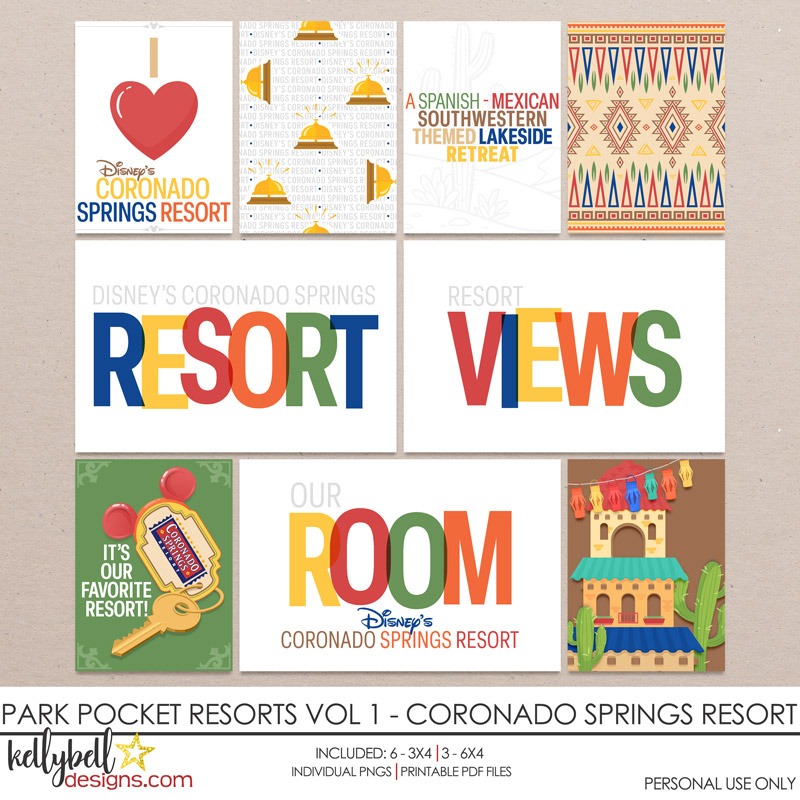 Park Pocket Resorts Vol 1 Coronado Springs Resort
