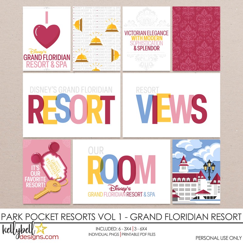 Park Pocket Resorts Vol 1 Grand Floridian Resort
