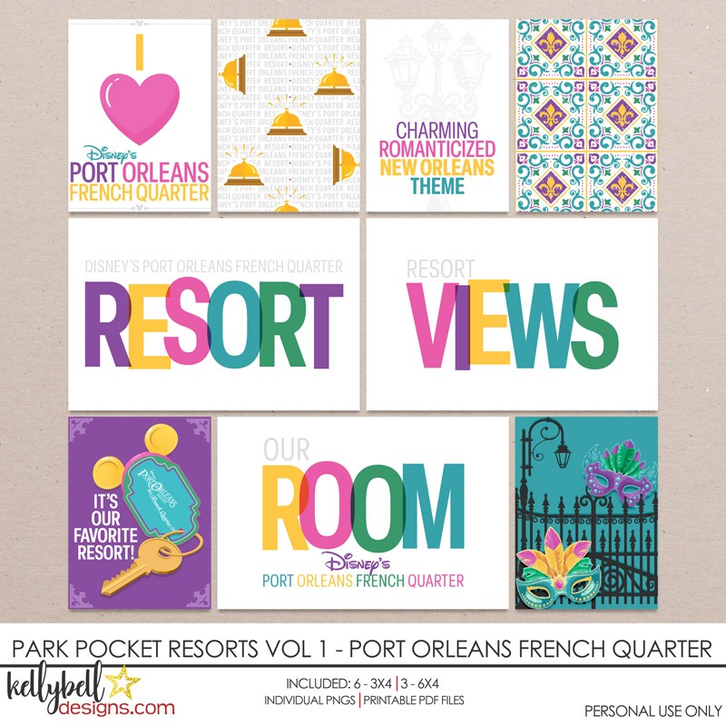 Park Pocket Resorts Vol 1 Port Orleans French Quarter