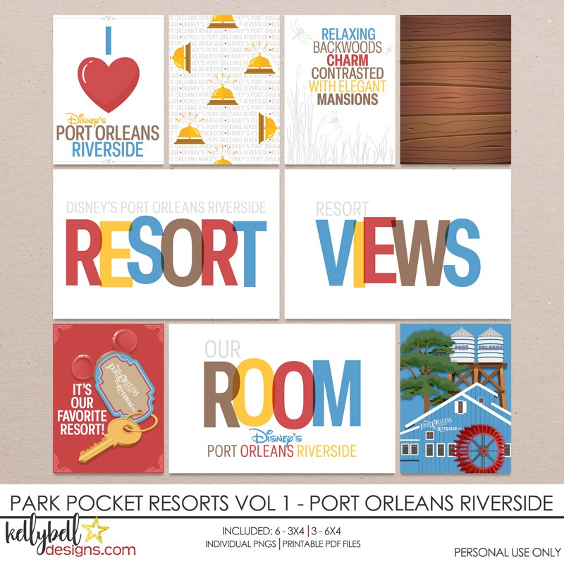Park Pocket Resorts Vol 1 Port Orleans Riverside