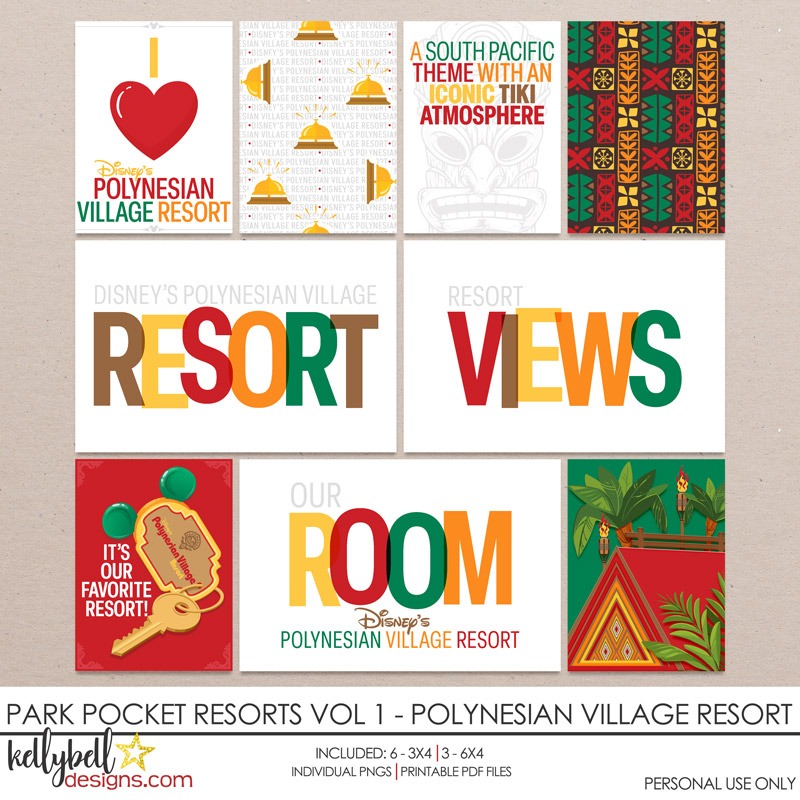 Park Pocket Resorts Vol 1 Polynesian Village