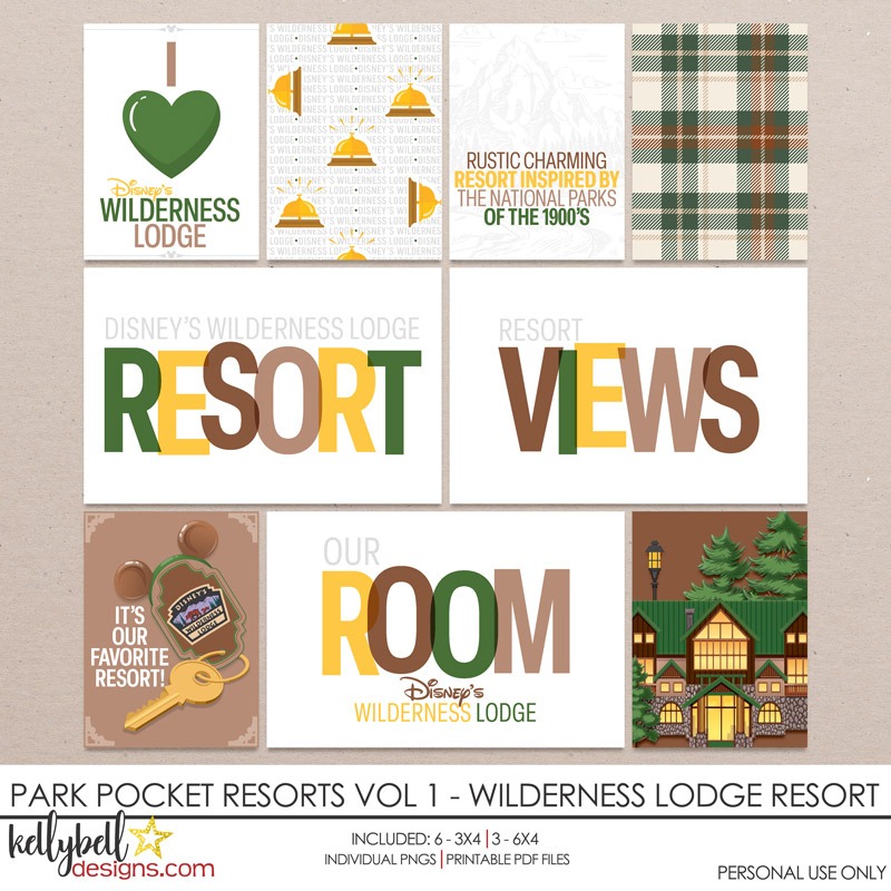 Park Pocket Resorts Vol 1 Wilderness Lodge
