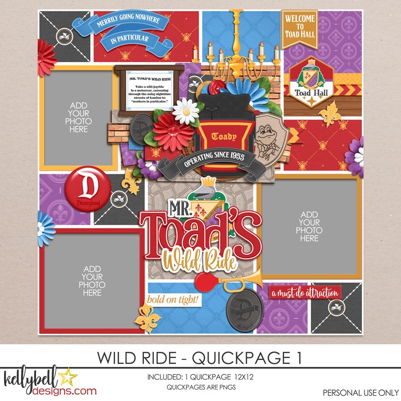 Wild Ride Quickpage 1