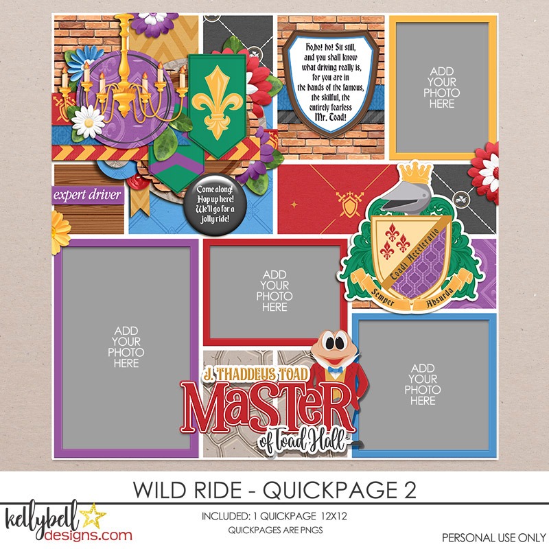 Wild Ride Quickpage 2
