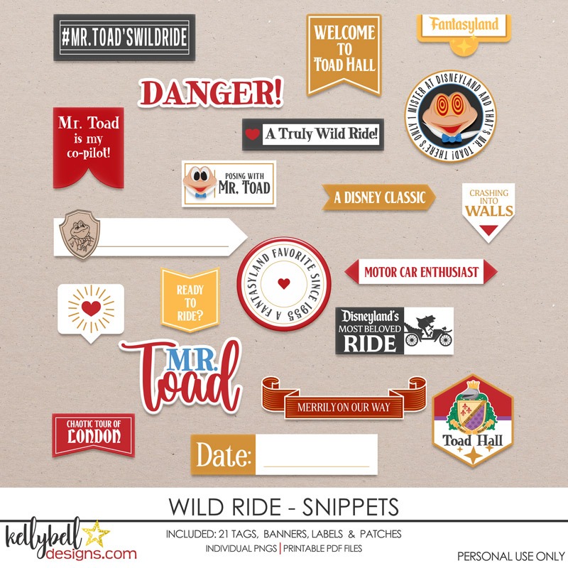 Wild Ride Snippets