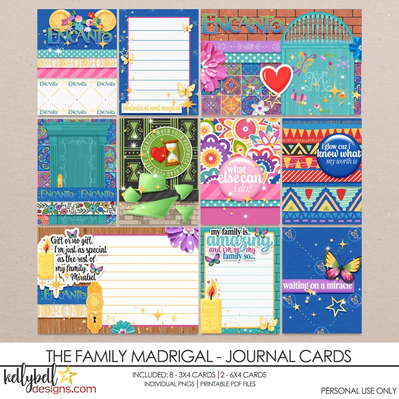 The Family Madrigal Cards