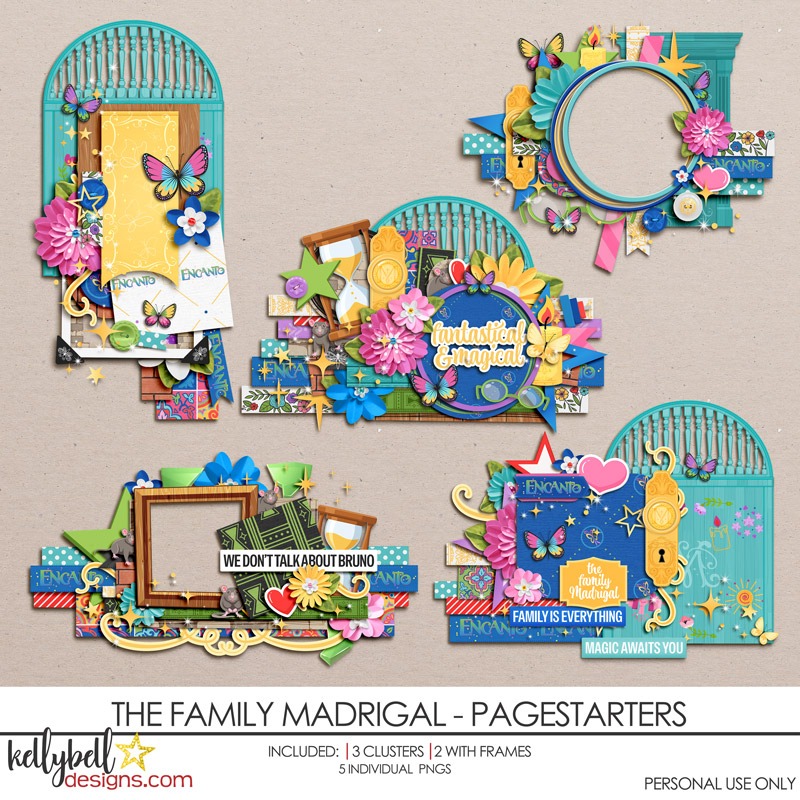 The Family Madrigal Page Starters
