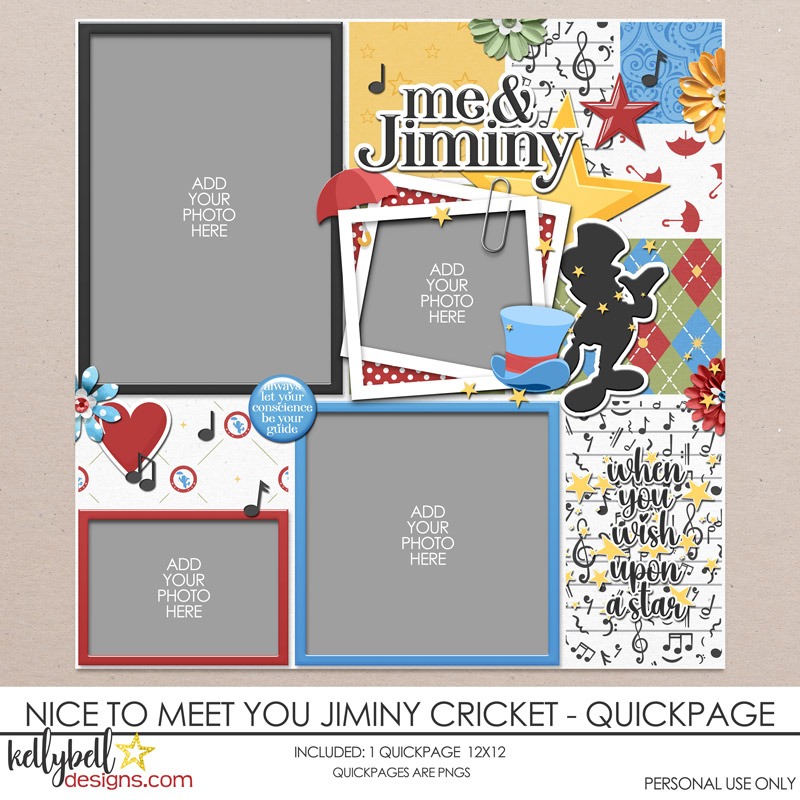 Nice to Meet You Jiminy Cricket Quickpage