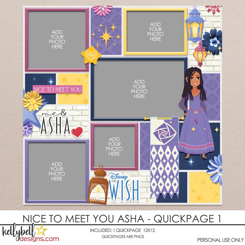Nice to Meet You Asha Quickpage