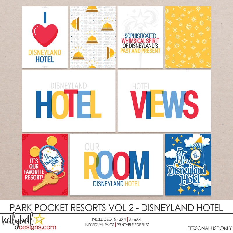 Park Pocket Resorts Vol 2 Disneyland Hotel