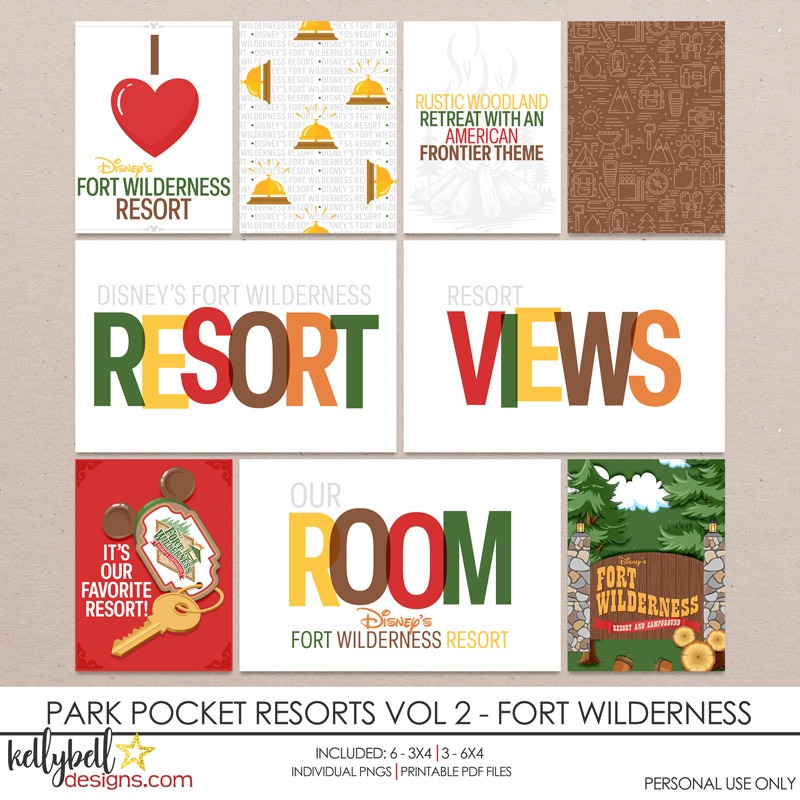 Park Pocket Resorts Vol 2 Fort Wilderness