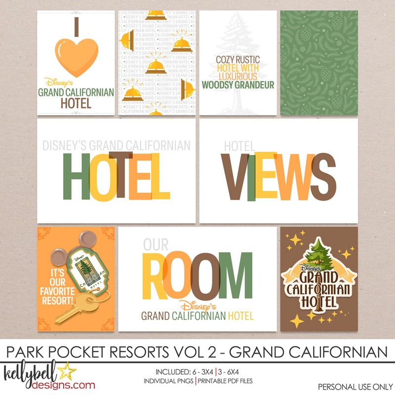 Park Pocket Resorts Vol 2 Grand Californian