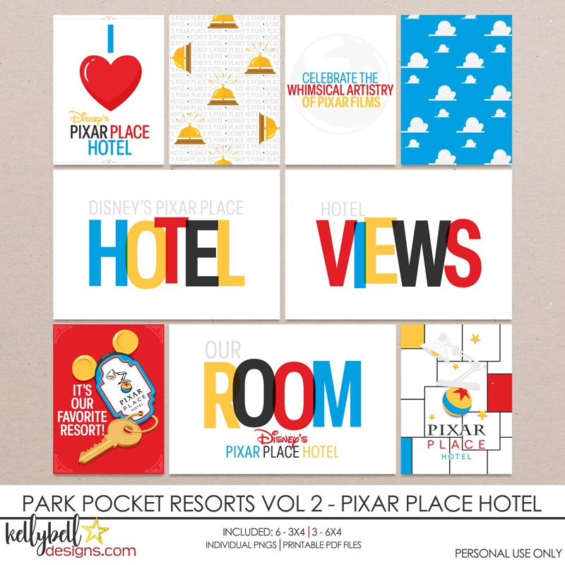 Park Pocket Resorts Vol 2 Pixar Place