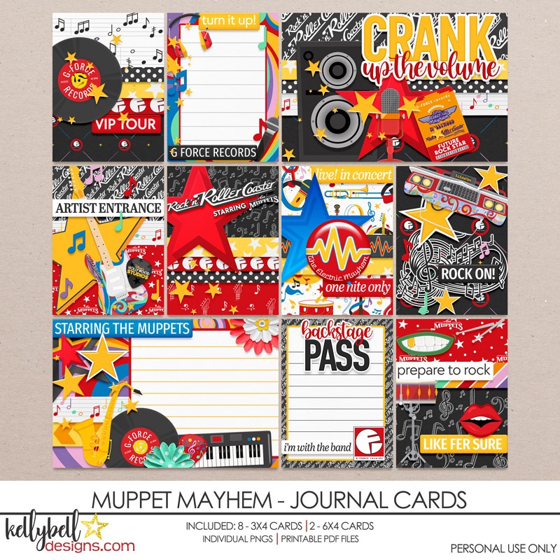 Muppet Mayhem Cards