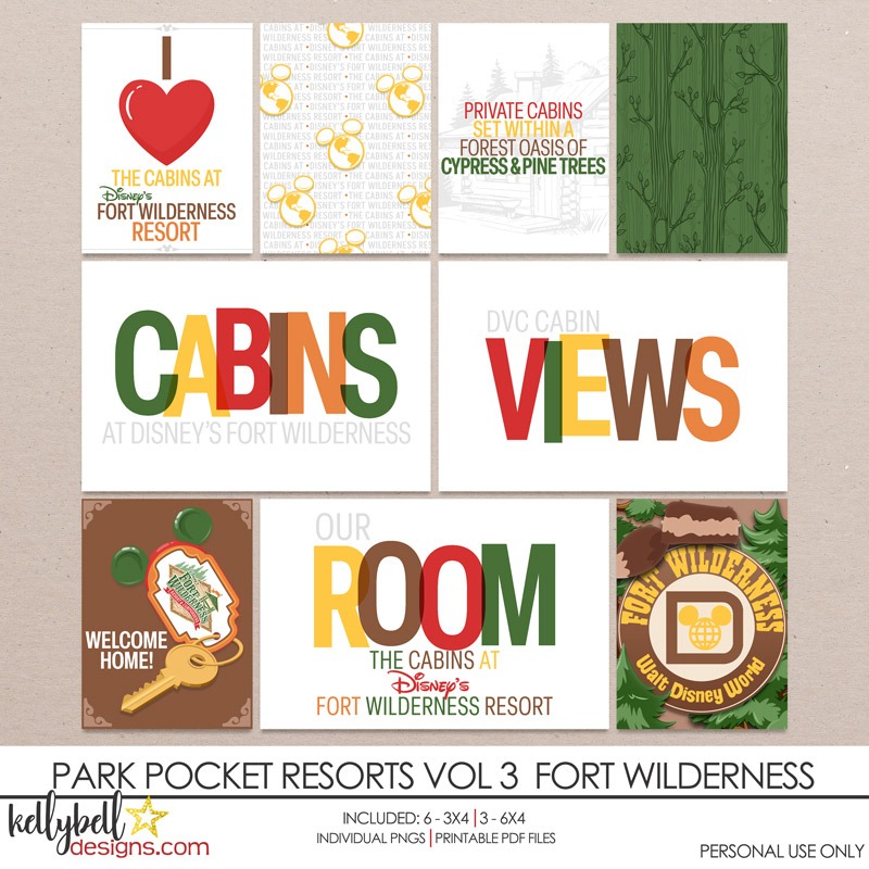 Park Pocket Resorts Vol 3 Fort Wilderness