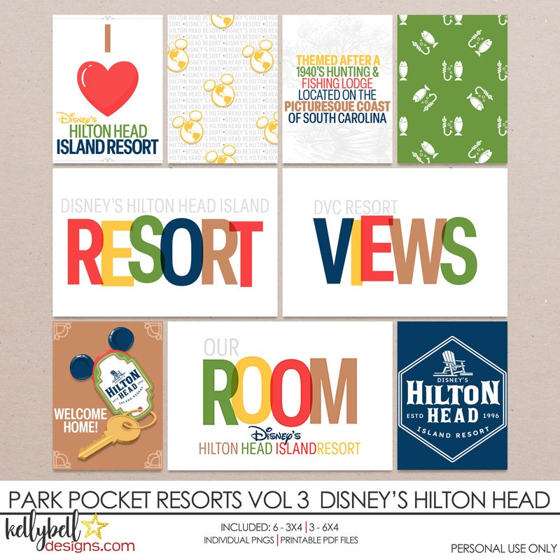 Park Pocket Resorts Vol 3 Disney's Hilton Head