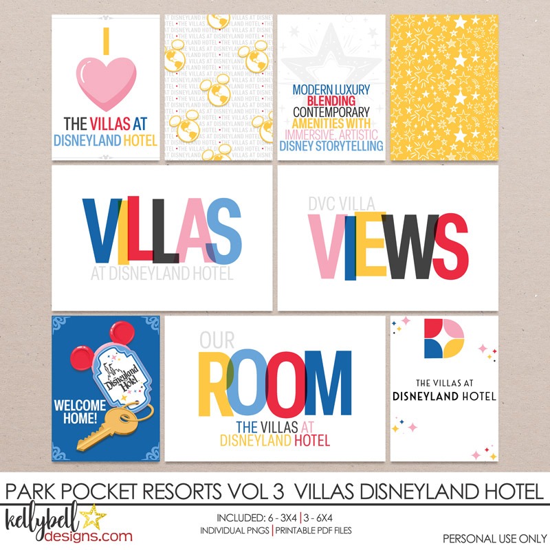 Park Pocket Resorts Vol 3 Villas Disneyland Hotel