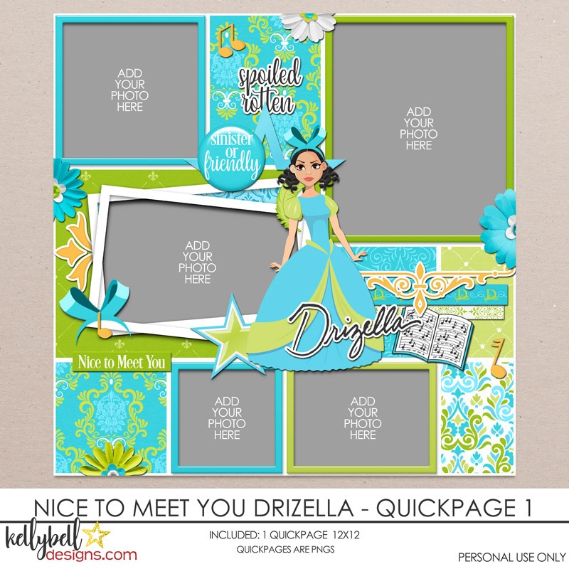 Nice to Meet You Drizella Quickpage