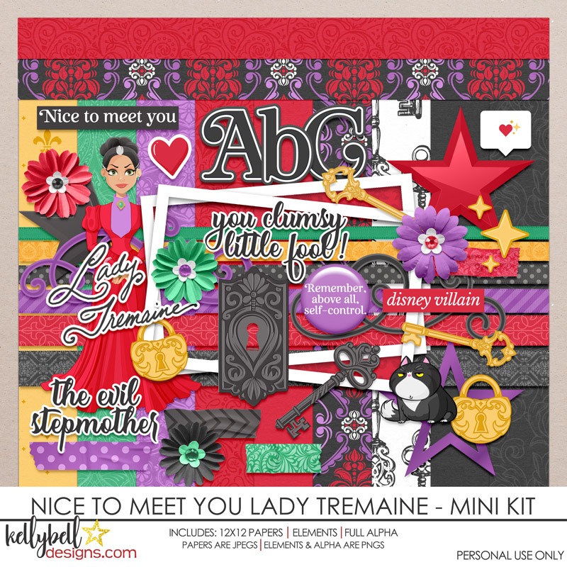 Nice to Meet You Lady Tremaine Mini Kit