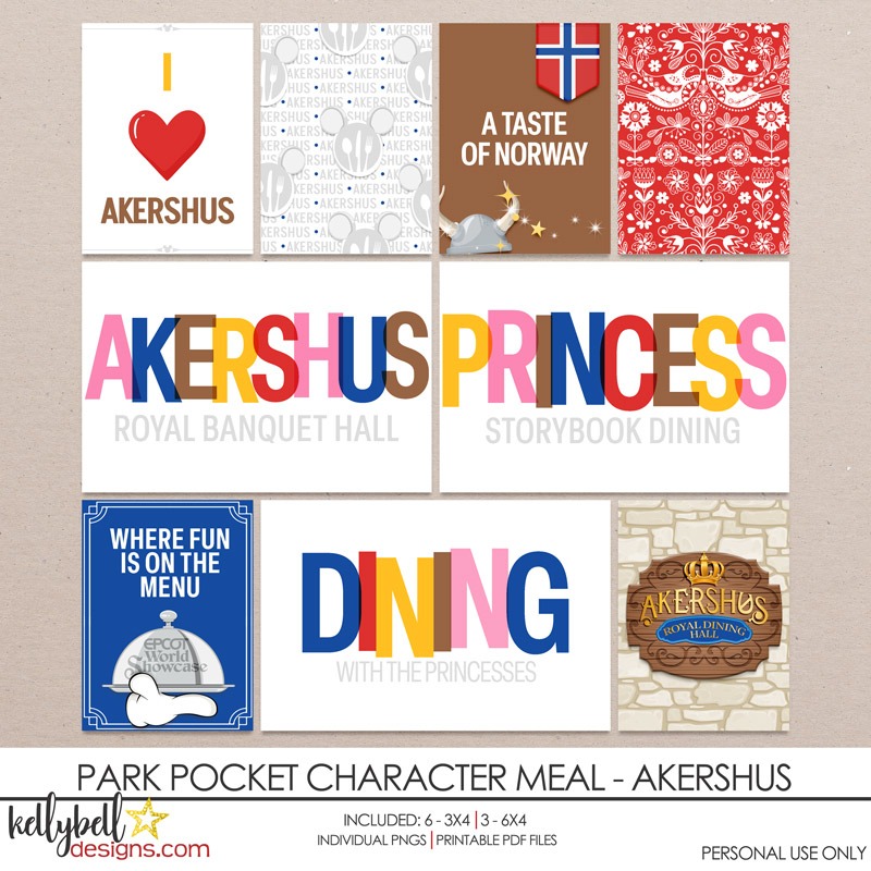 Park Pocket Character Meal Akershus