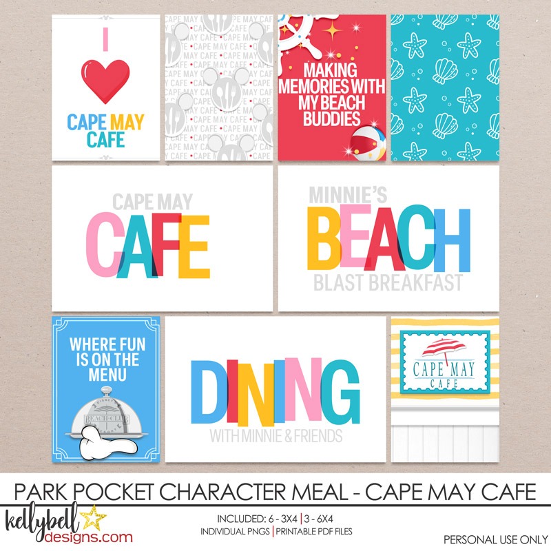Park Pocket Character Meal Cape May Cafe